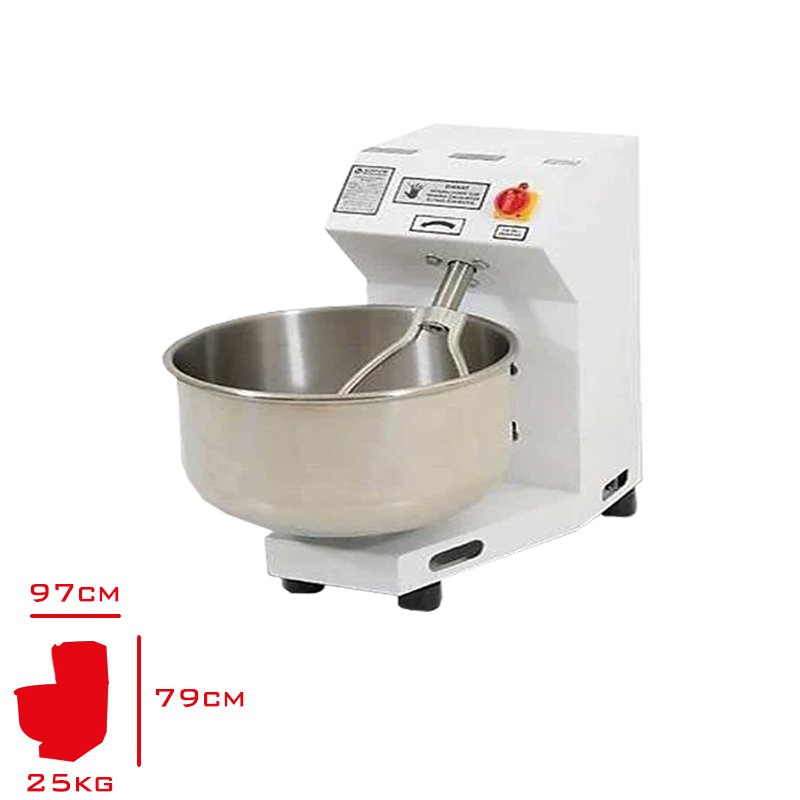 Hamur Yogurma Makınası Kapaksız 25 Kg Sm-104-1