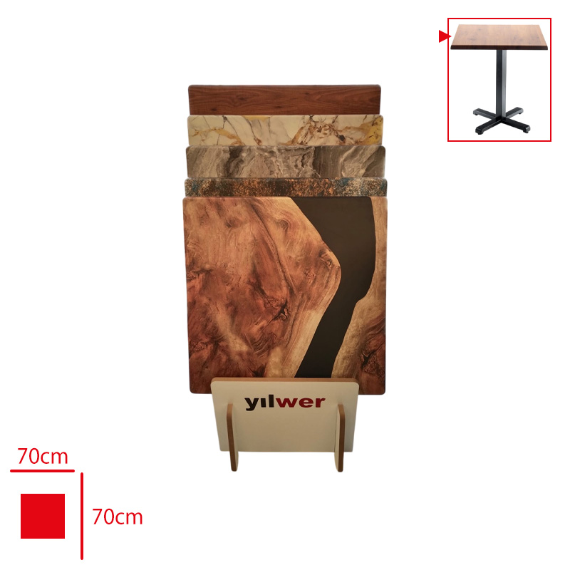 Masa Tablası 70x70 Verzalıt