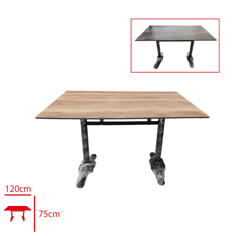 Masa 70x120 Compact Demır Ayaklı