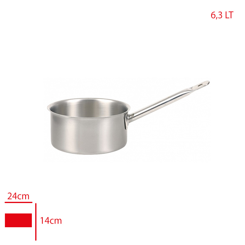 Kacarola Tabansız 6.3 Lt No:24 24*14 Cm
