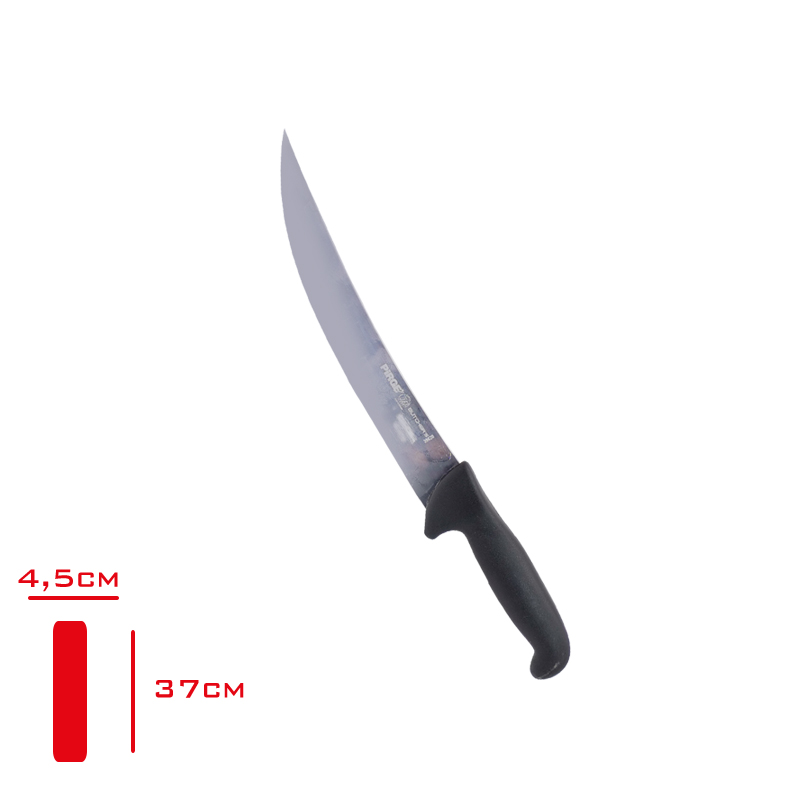 Pırge Butchers Kavıslı Et Dograma Bıçağı Siyah 26 Cm 39620-01