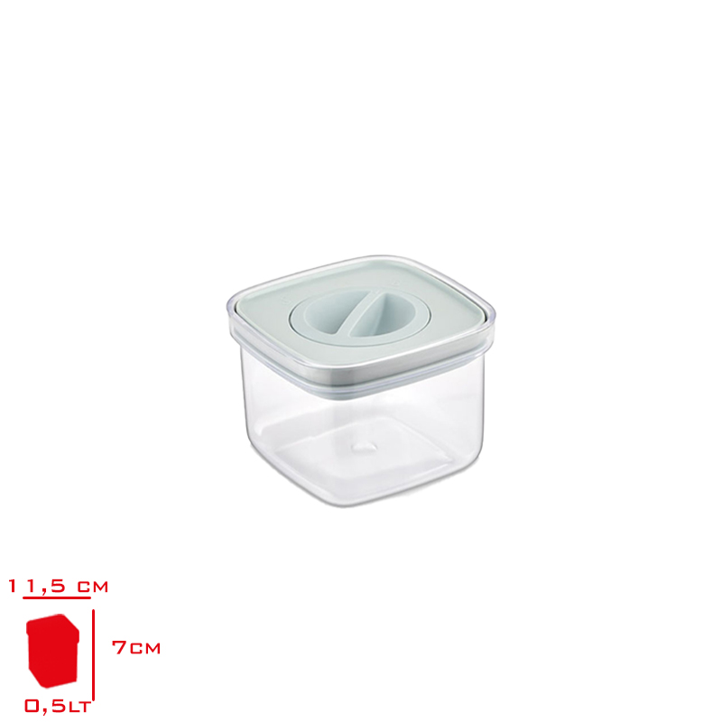 Organızers Saklama Kabı Proo Sızdırmaz 0,50 Lt Org-100/8130-5