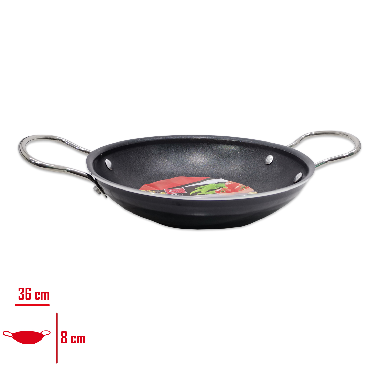 Ulutas Kavurma Sacı 24 Cm End-Kvs-002