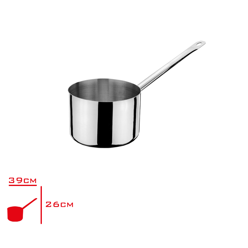 Ulutas Kacarola Kesık Agız Tabansız 14 Cm End-Kcr-001