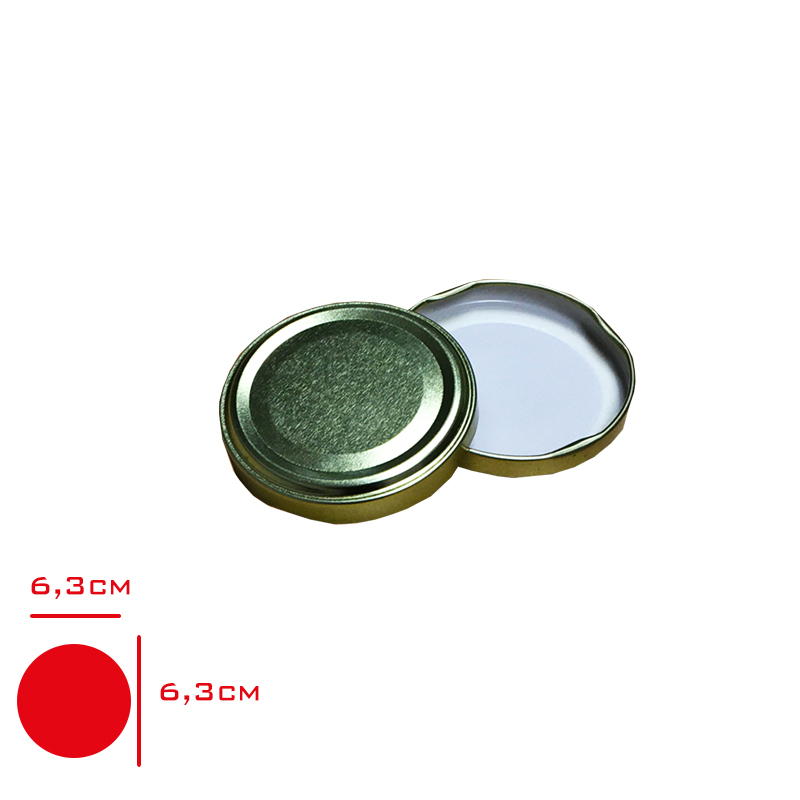 Sarten Kavanoz Kapağı Gold Dokme 63 Mm