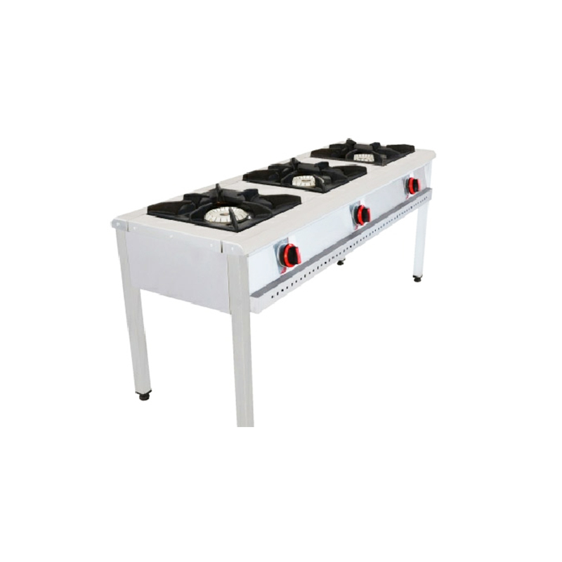 Akgaz Ocak Yuksek Ayak Boyalı 3'lü 120x46x85 Akg-129