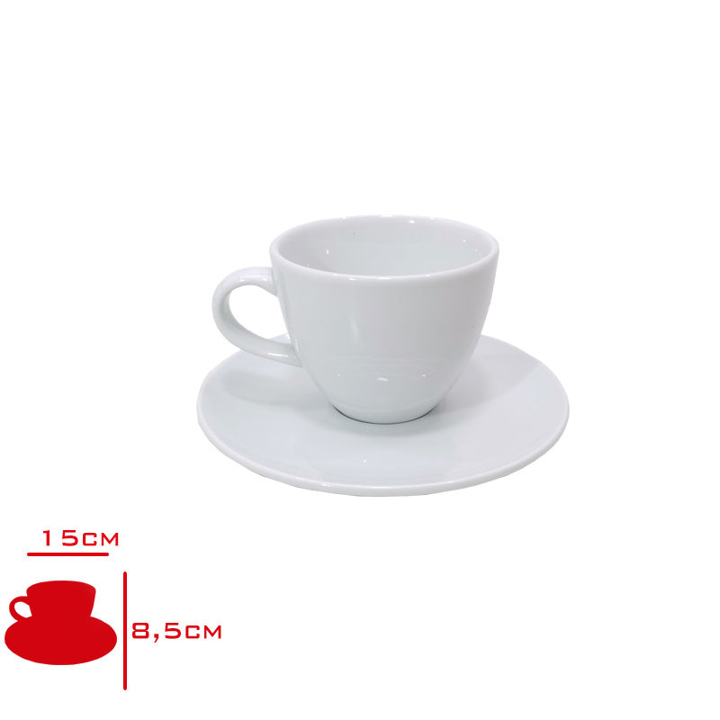 Gural Bıstro Çay Fıncan Takımı 185 Cc Bst02ct00