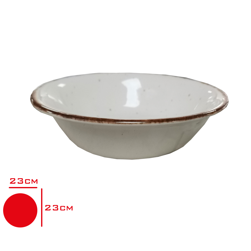 Gural Gbs Salata Kasesı 23 Cm Sıde Kahve Gbseo23kk58kh