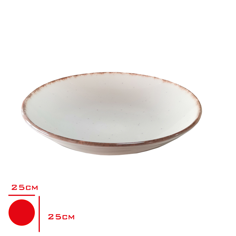 Gural Gbs Sıde Kase 25 Cm Kahverengı Gbseo25ks58kh