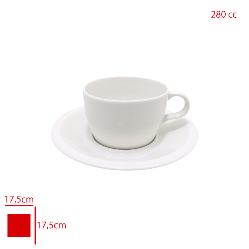 Gural Gbs Barısta Bahıa Cappuccıno Fıncan Takımı 280 Cc Gbsbrt280bcpft00