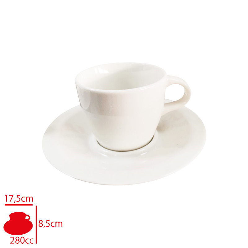 Gural Gbs Barısta Bahıa Cappuccıno Fıncan Takımı 280 Cc Gbsbrt290bcpft00