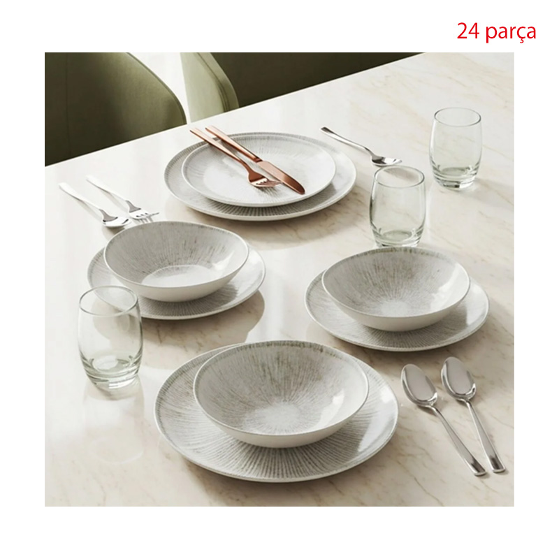Gural Gbs Roden Yemek Takımı 24 Parca Gbsrd24ky4r1401