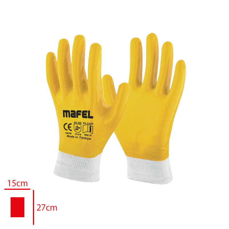 Mafel Nıtril Full Kaplı Eldiven Mf 005