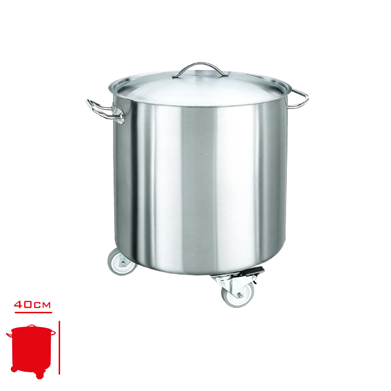 Yuruk Çöp Kovası Tekerlekli 40x40 10504040