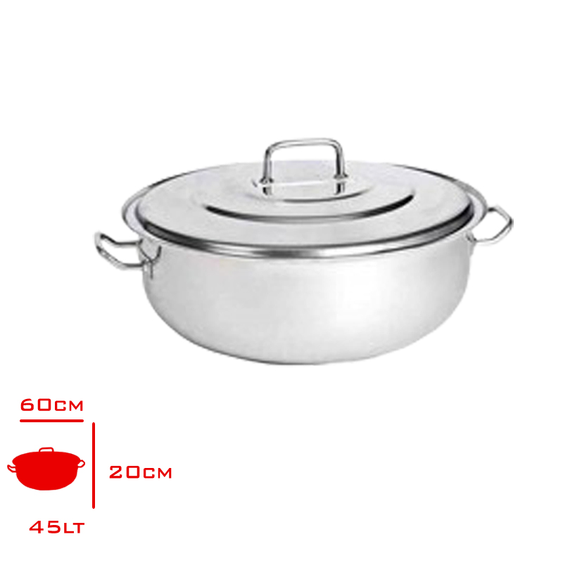 Yuruk Helvane Tencere Kapaklı 45 Lt 60x20 Cm 10116020