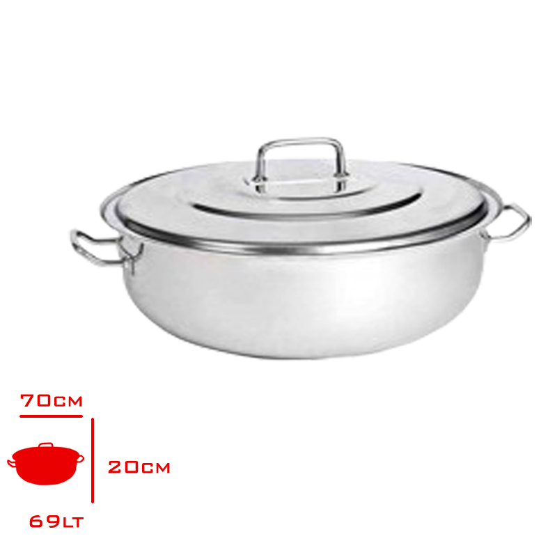 Yuruk Helvane Tencere Kapaklı 69 Lt 70x20 Cm 10117020