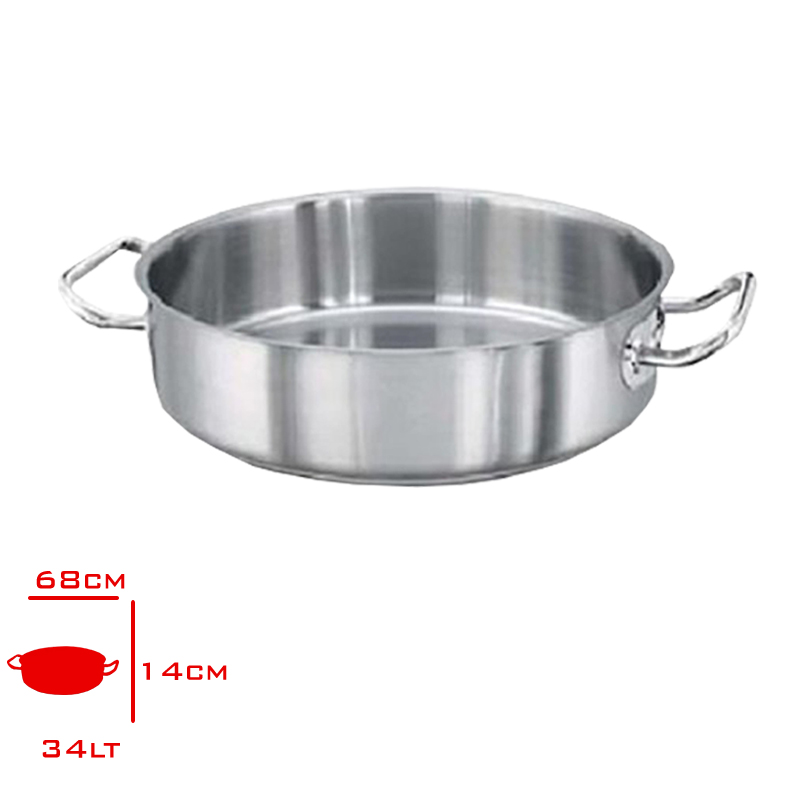 Yuruk Tava Çift Saplı 34 Lt 60x14 Cm 10216014