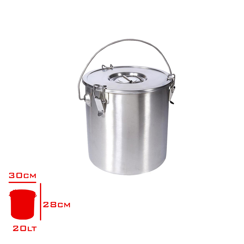Yuruk Tasıma Kovası Contalı Tabansız 20 Lt 30x28 Cm 10530280