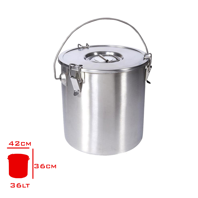 Yuruk Tasıma Kovası Contalı Tabansız 36 Lt 36x36 Cm 536360