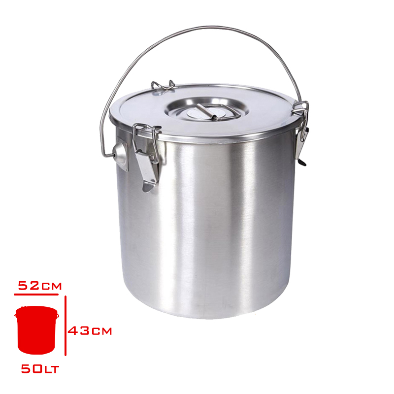Yuruk Tasıma Kovası Contalı Tabansız 50 Lt 40x40 Cm 10540400