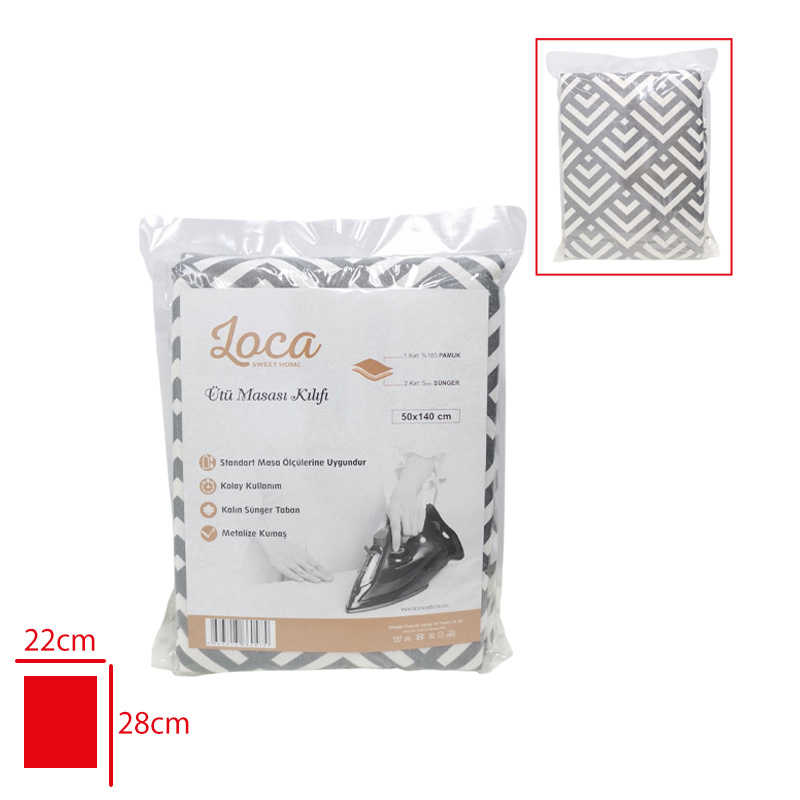 Loca Utu Masası Kılıfı Softbag 50*140