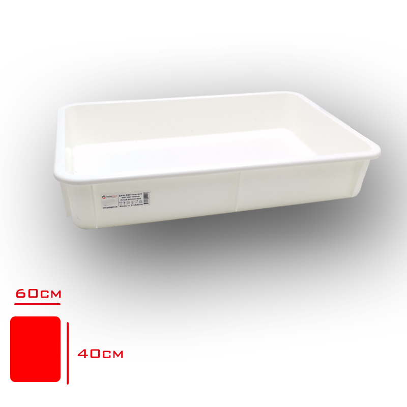 Hamur Teknesı Pp 60*40*10 Cm Gph-100