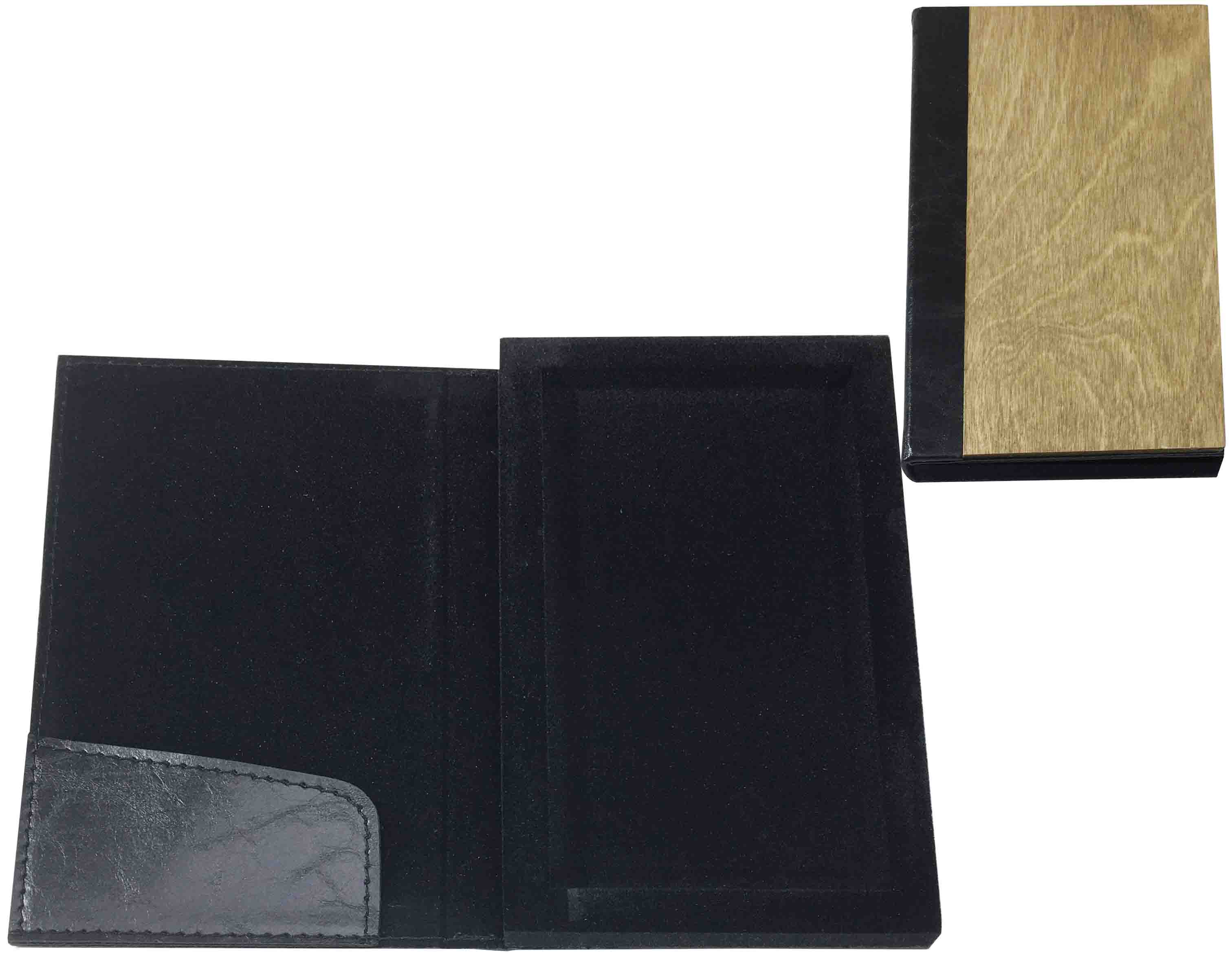Hesap Sumenı Sandıklı Ahsap Derı 12*20 Cm 10011-S09 Siyah