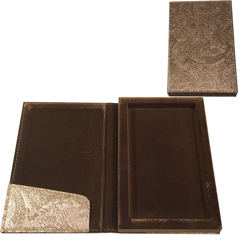 Hesap Sumenı Sandıklı Taba Desen 12*20 Cm 10011-S05