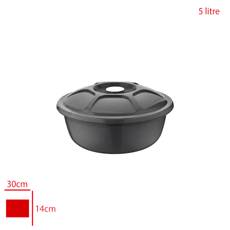 Merdem Hamur Legenı Renkli Kapaklı 5 Lt Mrd-231
