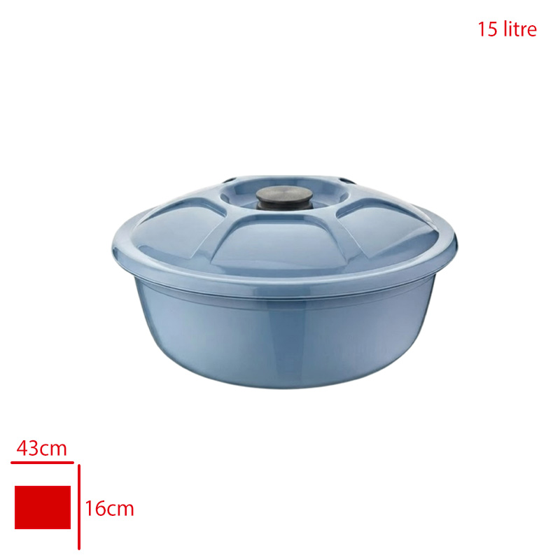 Merdem Hamur Legenı Renkli Kapaklı 15 Lt Mrd-234