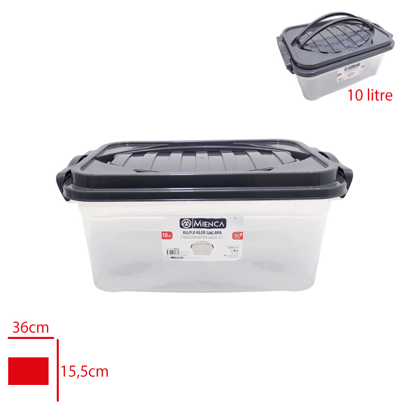 Merdem Kıler Saklama 10 Lt Kulplu Mrd-037