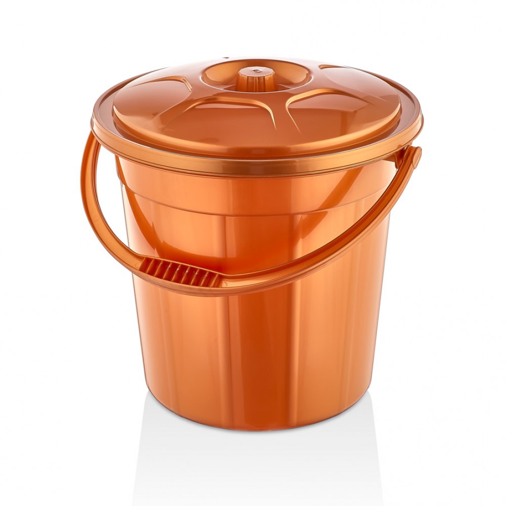 Merdem Temızlık ve Su Kovası Kapaklı Petek Renkli 10 Lt Mrd-252