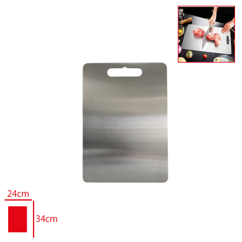 TERCAN KESIM PANOSU PASLANMAZ CELIK 24*34 CM