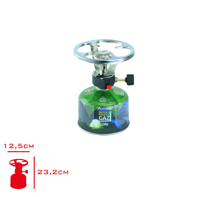 Orcamp Kartus Ocak Set Cakmaklı Tuplu 230 Gr Ck-192-230