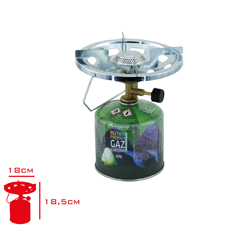 Orcamp Kamp Ocağı Sıboplu+Tup 450 Gr K-500-450