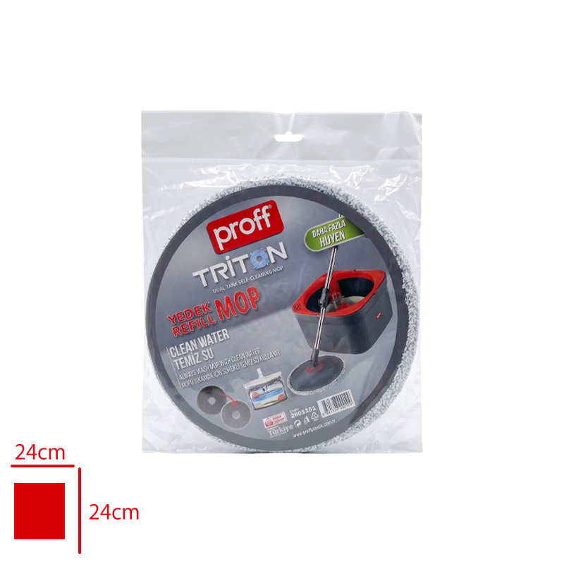 Proof Temızlık Setı Triton Yedek Mop 2601151