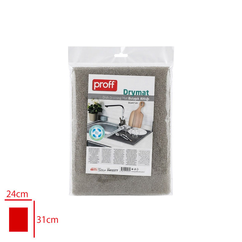 Proof Bulaşık Kurulama Matı Dry 31*47 Cm 2601577