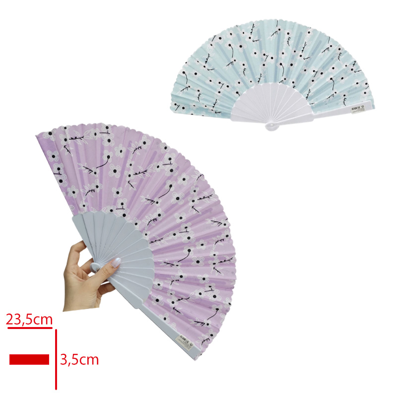 Leva Yelpaze Plastik Desenli Lv-75190