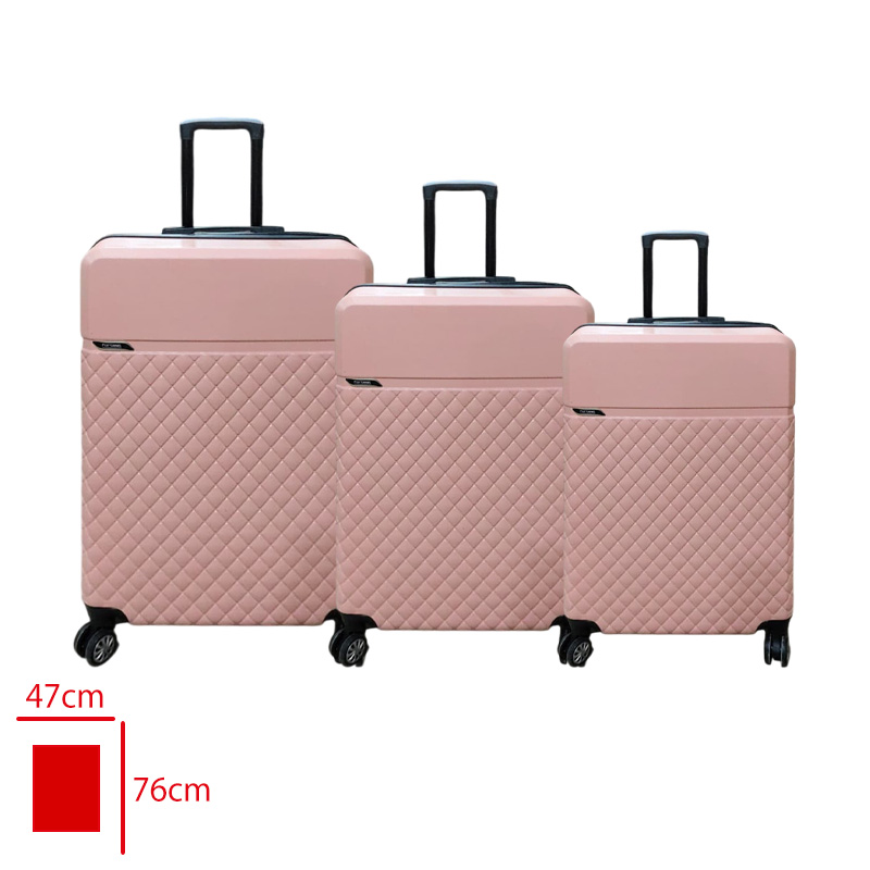 BAKLAVA VALIZ 3 LU SET SET PUDRA