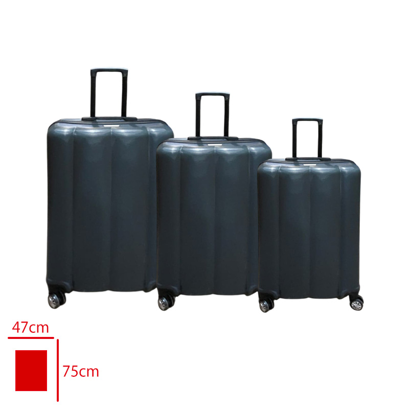 BUBBLE VALIZ 3 LU SET ANTRASIT