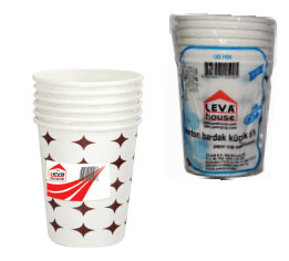 Leva Karton Bardak 7 Oz 6'lı Tek KullanıMlık L09.1006