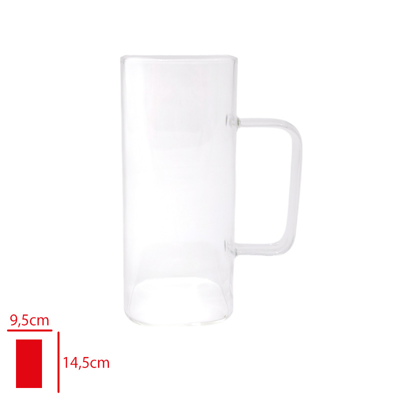 Leva Cam Kupa Borosılıkat 350 Ml Lv-51001