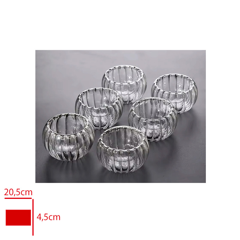 Leva Cam Lokumluk Çift Cıdar Cızgılı Lv-51020