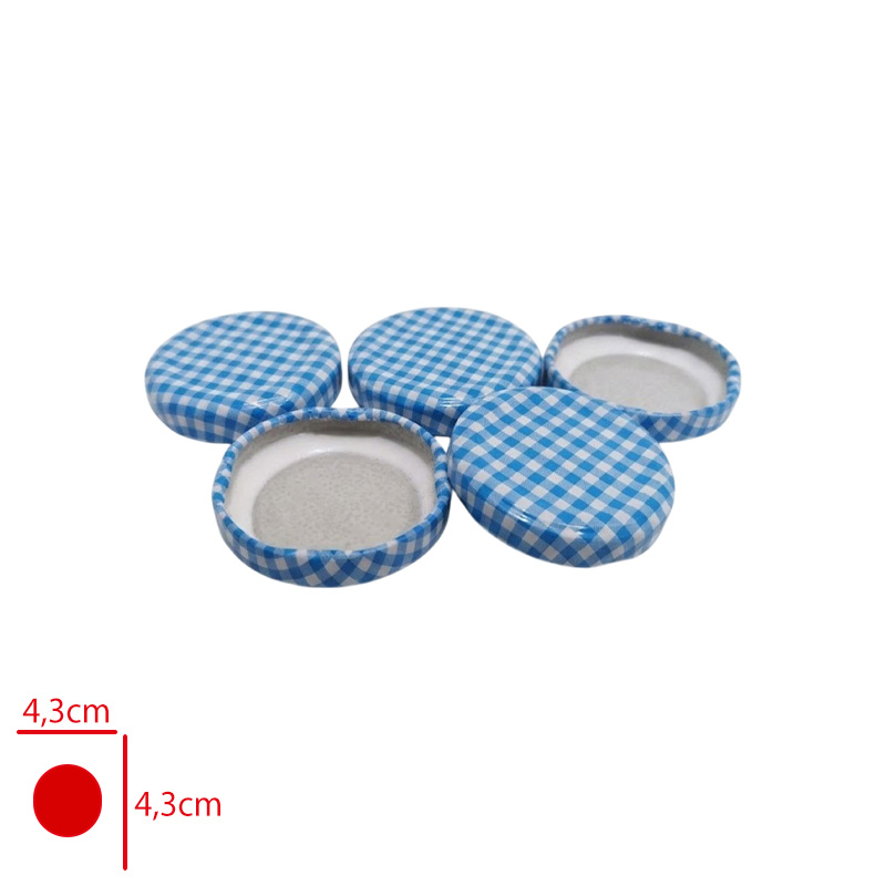 Kavanoz Kapağı Desenli 43 Mm