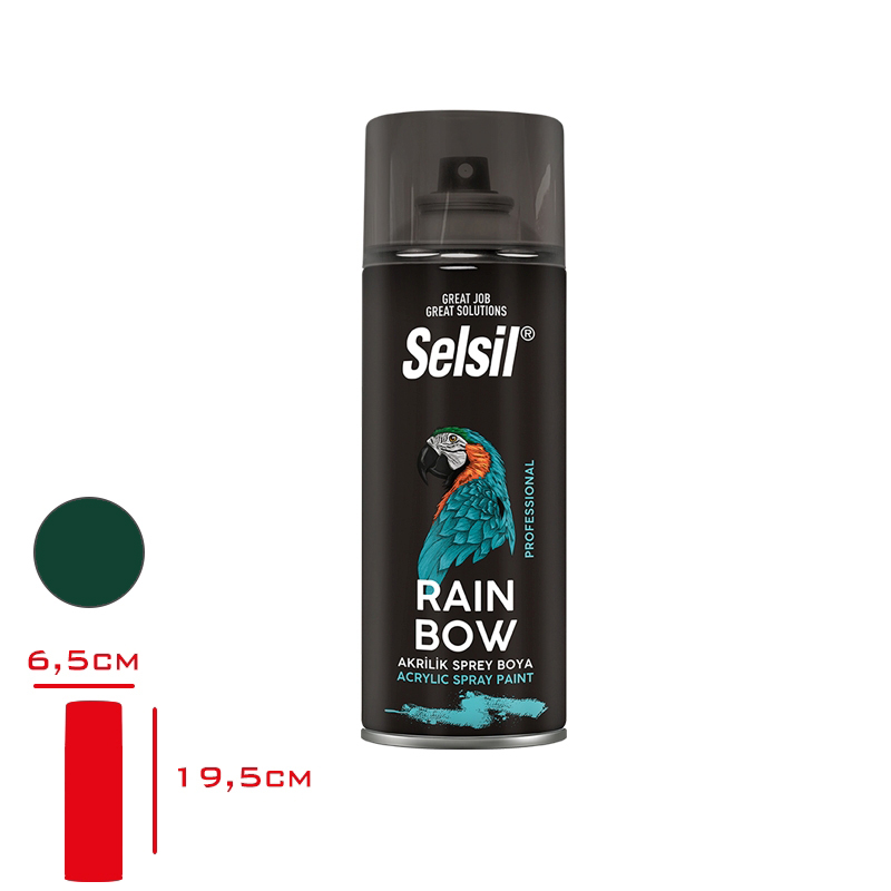 Selsıl Sprey Boya Yeşil Yosun 400 Ml Tab-412