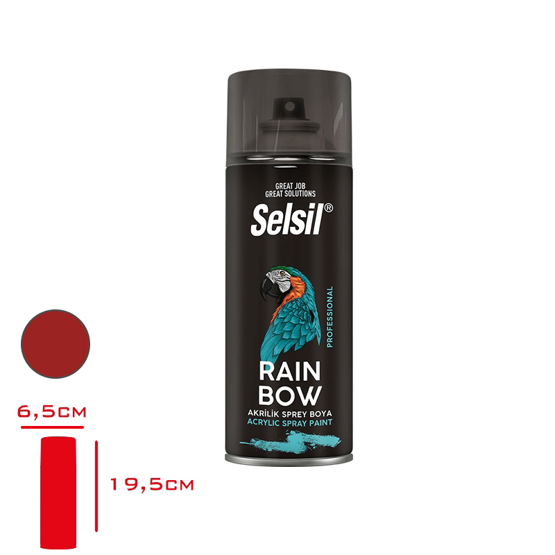 Selsıl Sprey Boya Kırmızı Karmen 400 Ml Tab-417