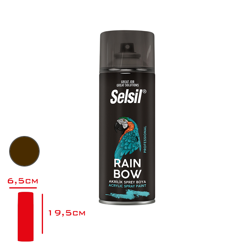 Selsıl Sprey Boya Kahve 400 Ml Tab-450