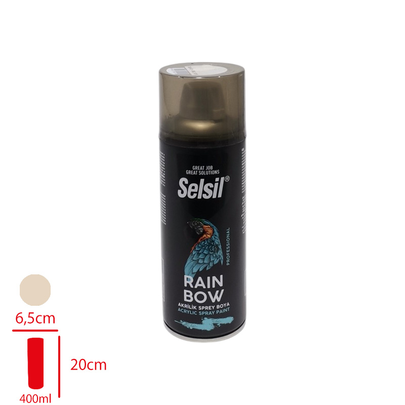 Selsıl Sprey Boya Fıldısı Krem 400 Ml Tab-411