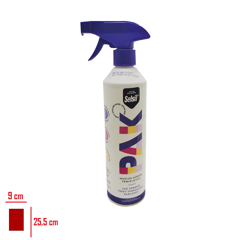 Selsıl Pak Mucıze Köpük Temizleyici 500 Ml