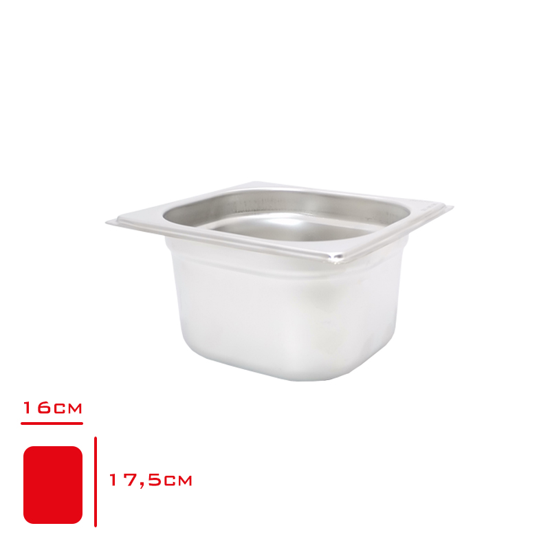 Kapp Gastronom Kuvet 1/6-100 Mm 1,6 Lt 31016100